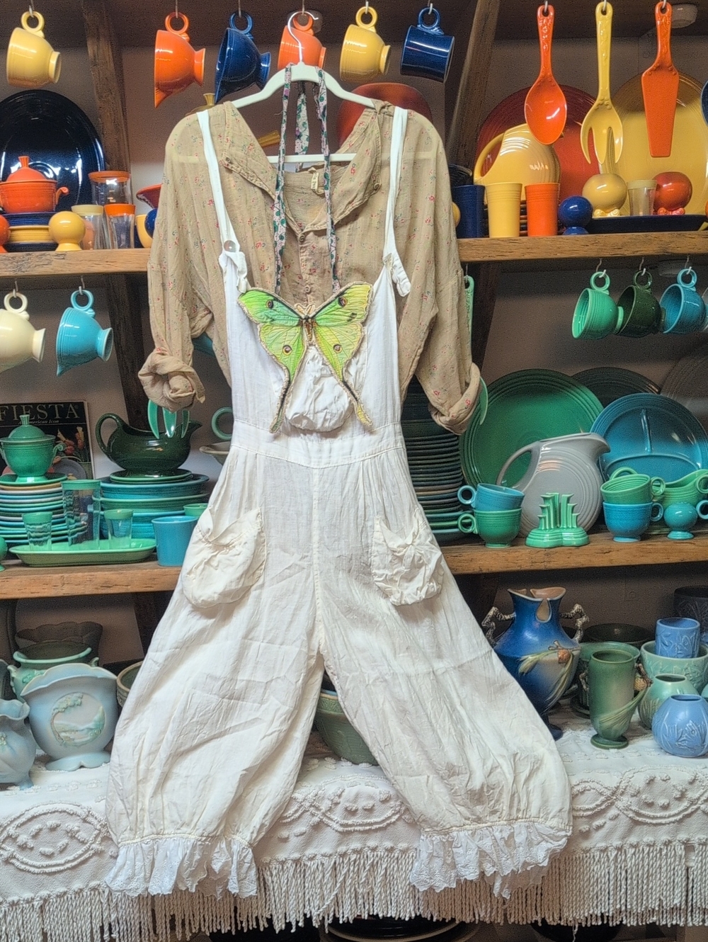 Magnolia Pearl Cotton Rose Floral Long Tunic